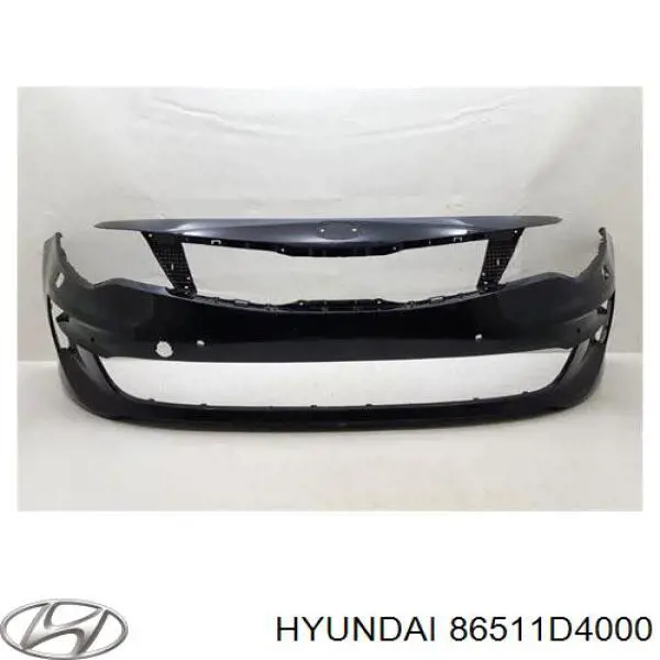 86511D4000 Hyundai/Kia Бампер передній в зборі