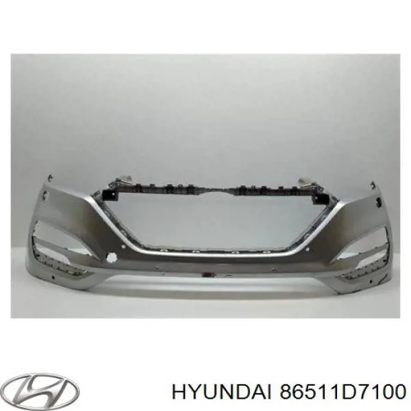 86511D7100 Hyundai/Kia бампер передній