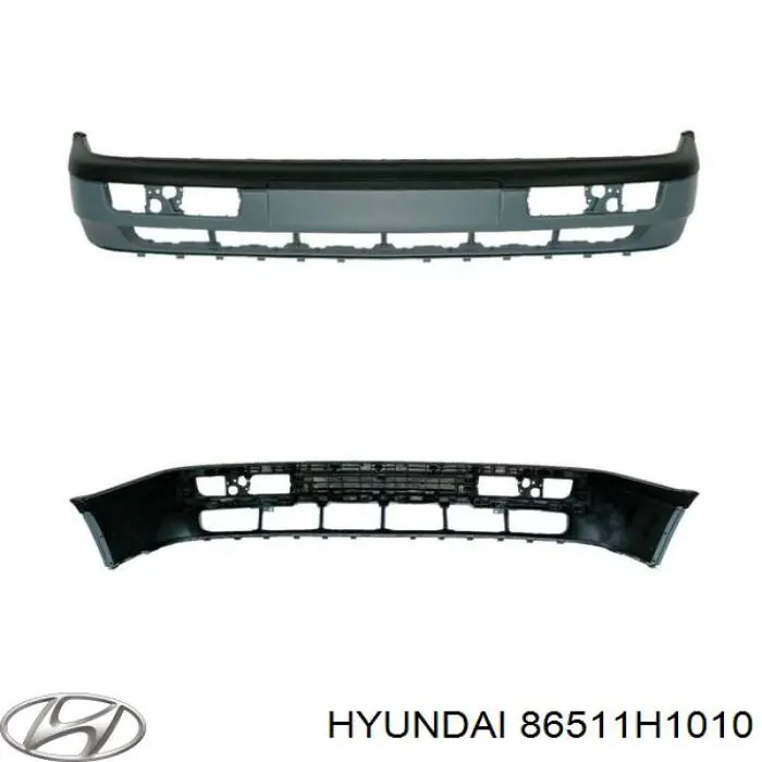 Бампер на авто Hyundai Terracan позашляховик (HP) (2001 - 2006) ціна, від 224.39 USD