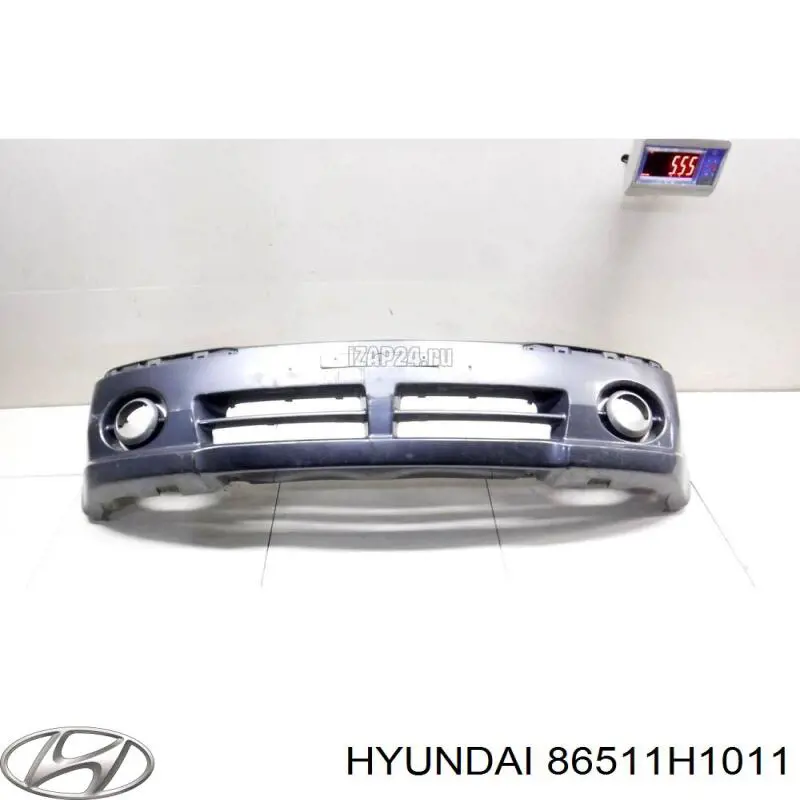 Передній бампер на Hyundai Terracan HP