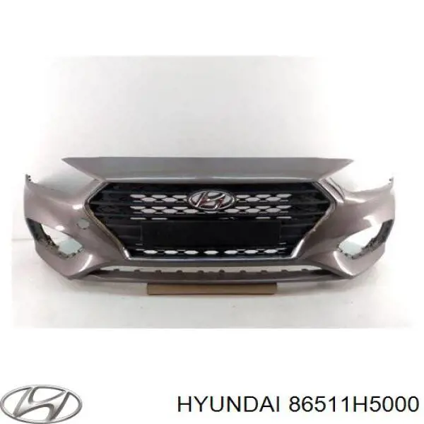  Передній бампер Hyundai SOLARIS 