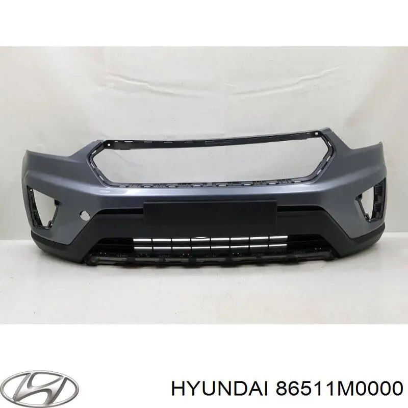 86511M0000 Hyundai/Kia Бампер передній в зборі