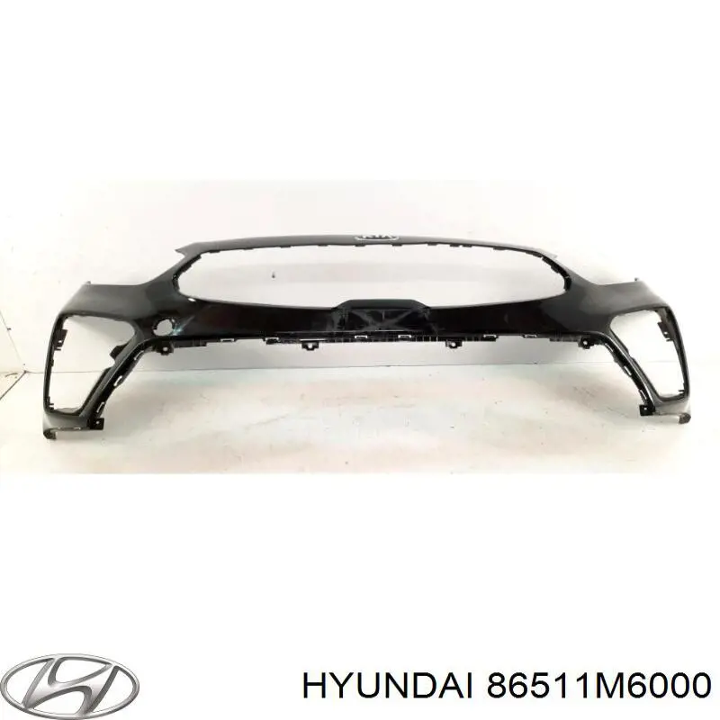 86511M6000 Hyundai/Kia Бампер передній в зборі