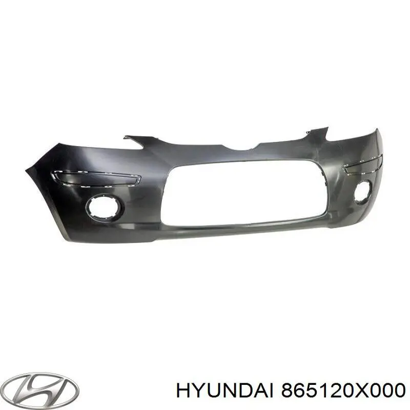865120X000 Hyundai/Kia бампер передній