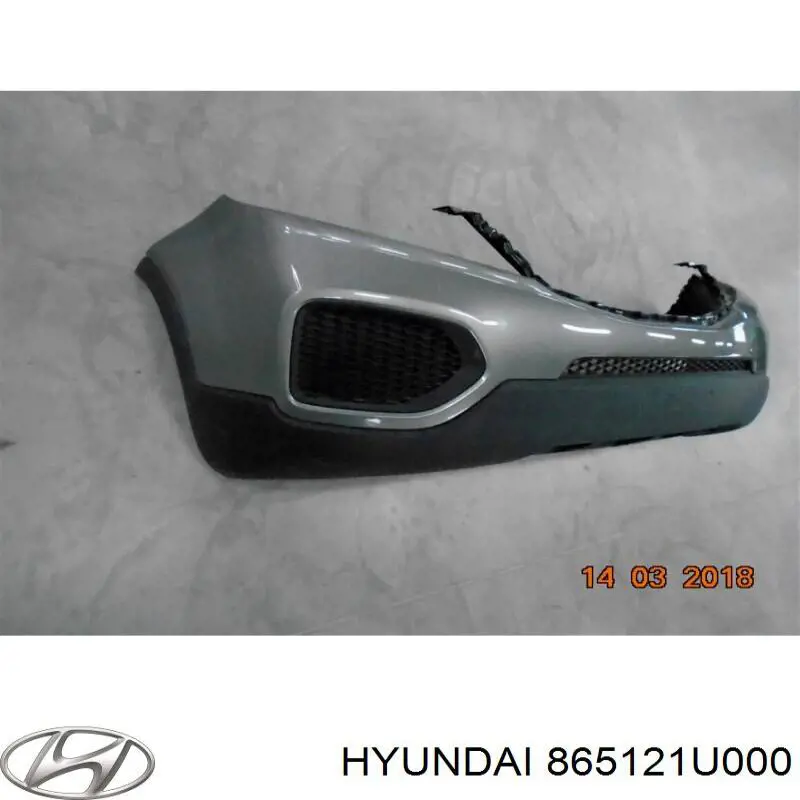 Бампер передній, нижня частина Hyundai/Kia 865121U000 ціна, від 78.24 USD