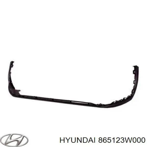 Накладка бампера переднього 865123W000 Hyundai/Kia