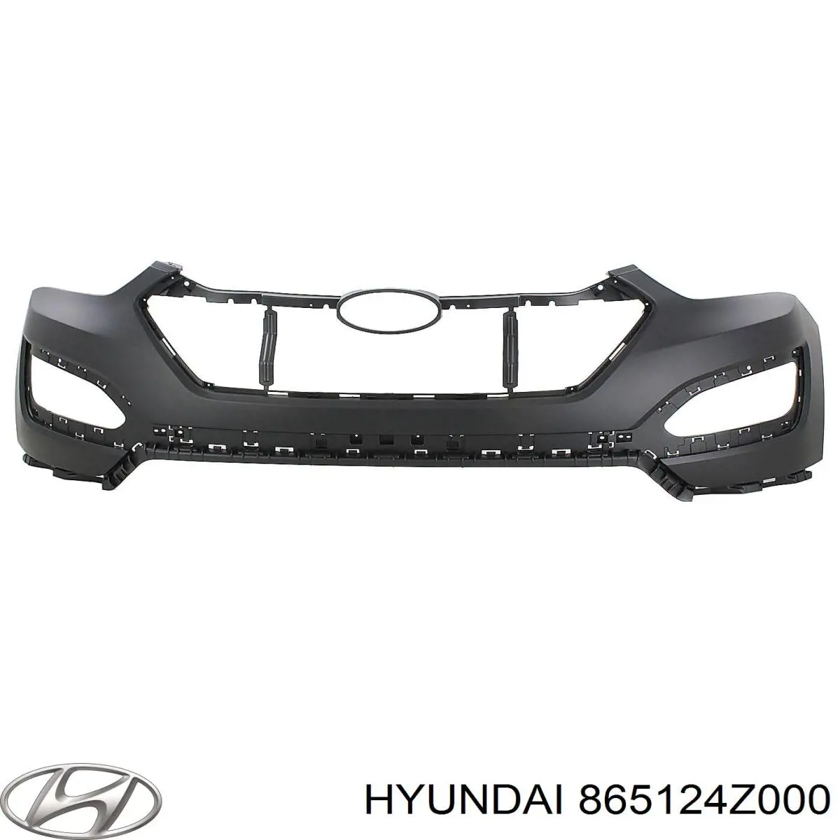 865124Z000 Hyundai/Kia бампер передній, нижня частина