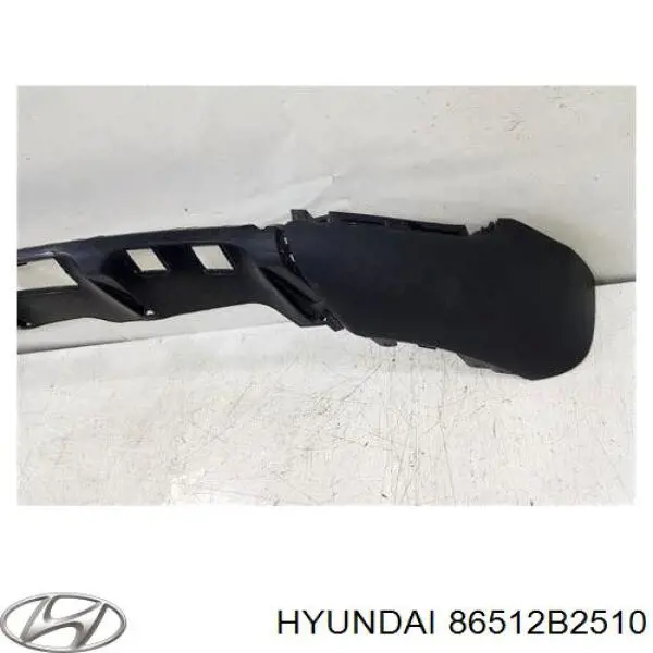 86512B2510 Hyundai/Kia Бампер передній, нижня частина