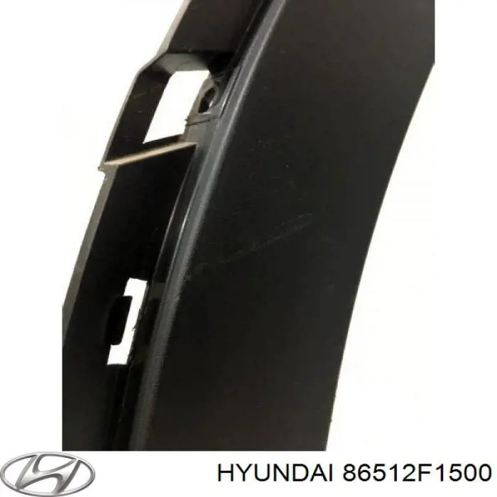 Спойлер переднього бампера 86512F1500 Hyundai/Kia