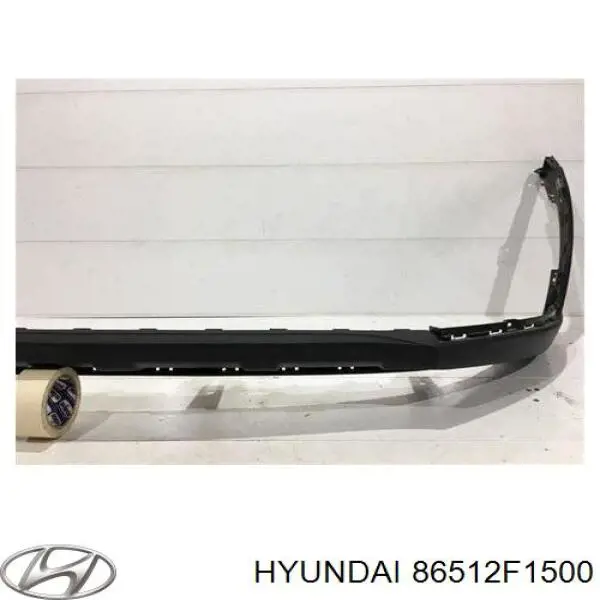 Спойлер переднього бампера 86512F1500 Hyundai/Kia