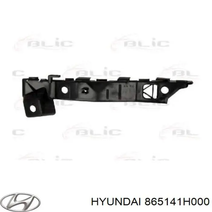 Купити 865141H000 Hyundai/Kia Кронштейн бампера переднього, зовнішній правий