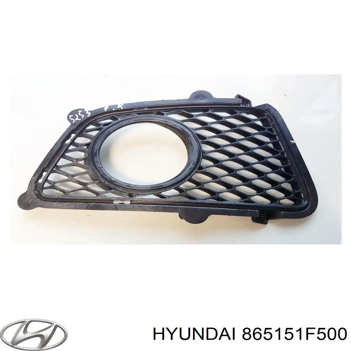 Решітка переднього бампера, ліва Hyundai/Kia 865151F500 ціна, від 9.52 USD