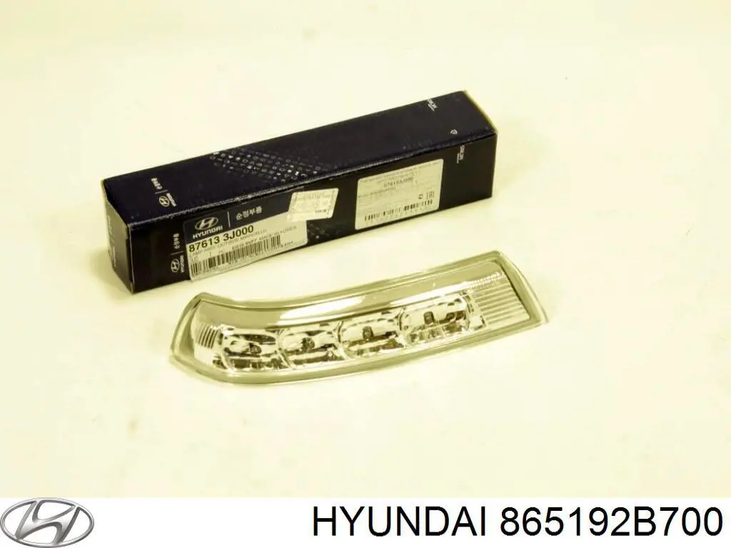 865192B700 Hyundai/Kia Рамка номерного знака автомобіля передня