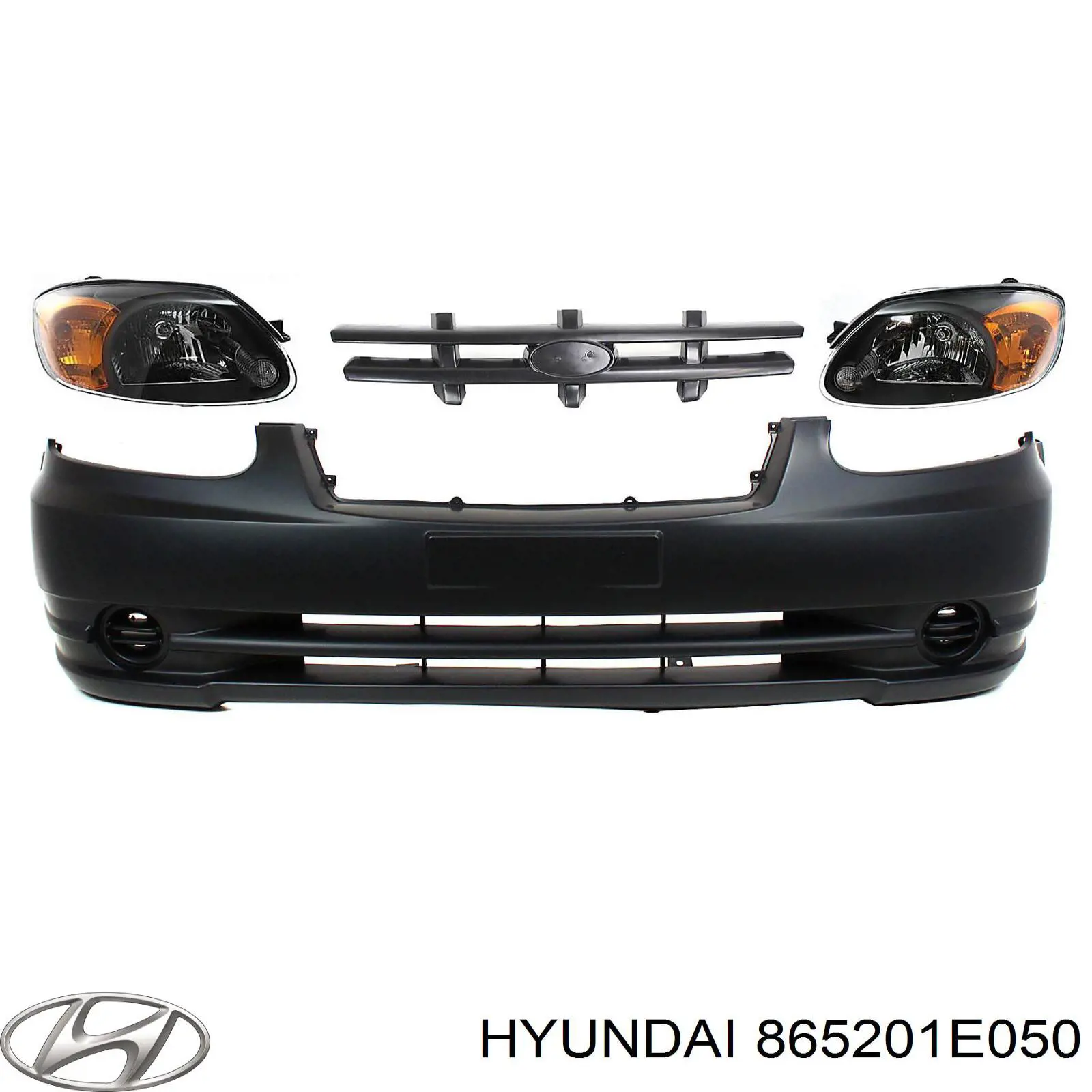Купити 865201E050 Hyundai/Kia Абсорбер (наповнювач) бампера переднього