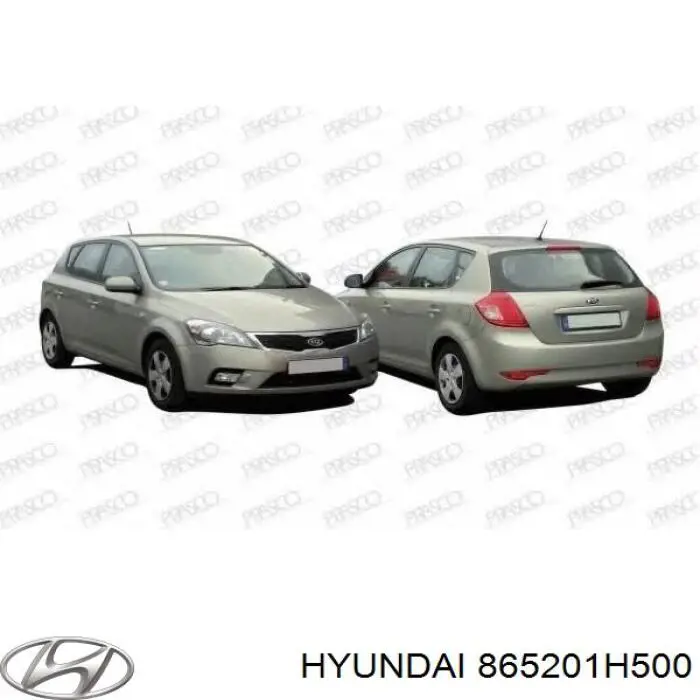 Абсорбер бампера переднього Hyundai/Kia 865201H500 ціна, від 21.11 USD