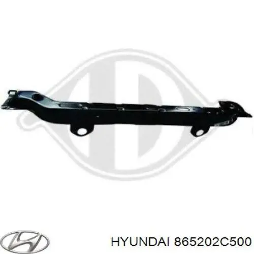 865202C500 Hyundai/Kia абсорбер (наповнювач бампера переднього)
