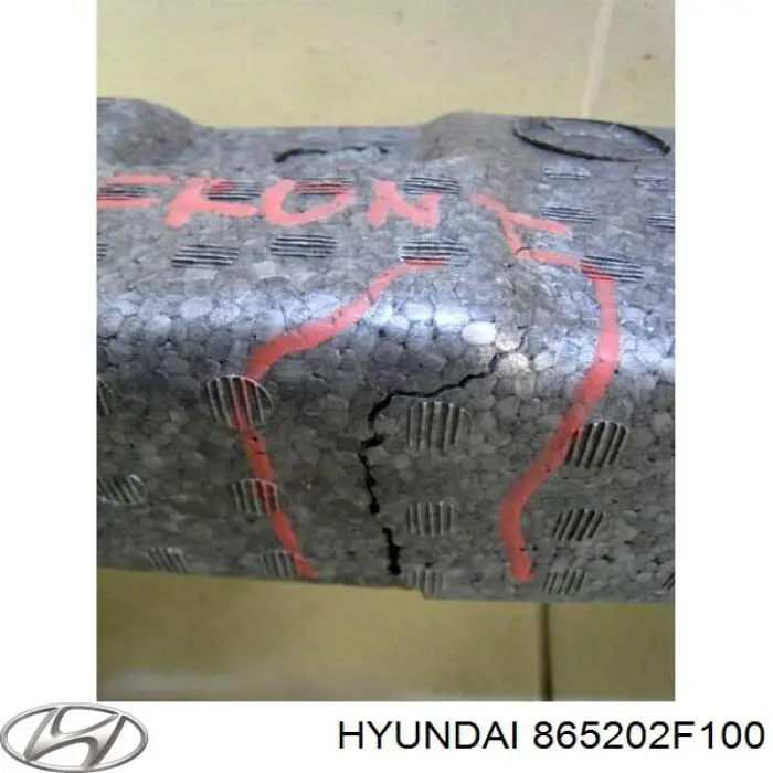 Купити 865202F100 Hyundai/Kia Абсорбер (наповнювач) бампера переднього