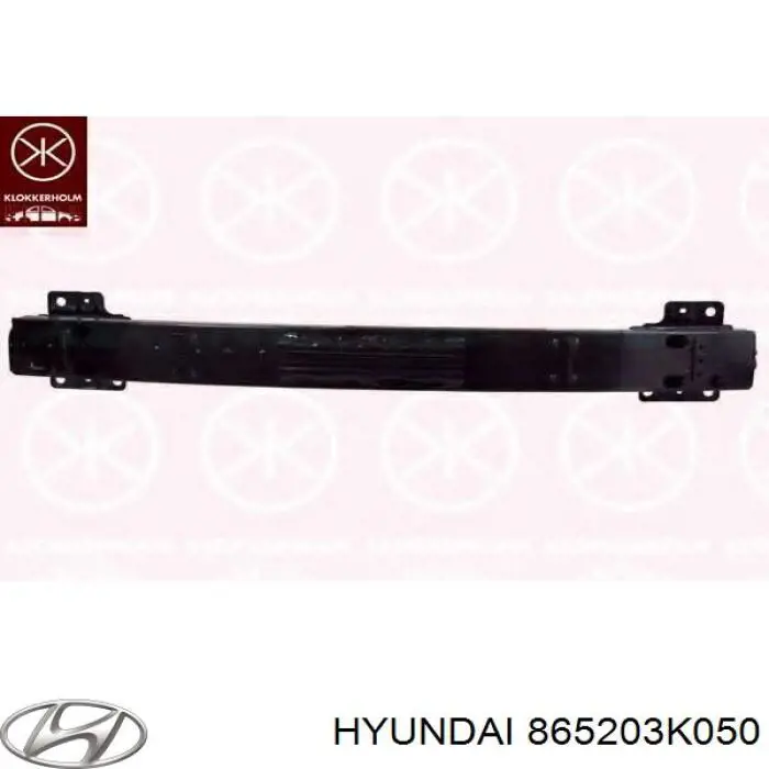 Абсорбер (наповнювач) бампера переднього Hyundai Sonata (NF) (Хендай Соната)