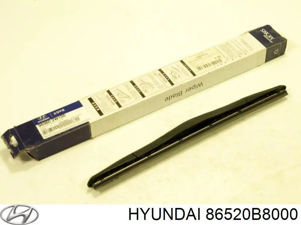 86520B8000 Hyundai/Kia Наповнювач бампера переднього