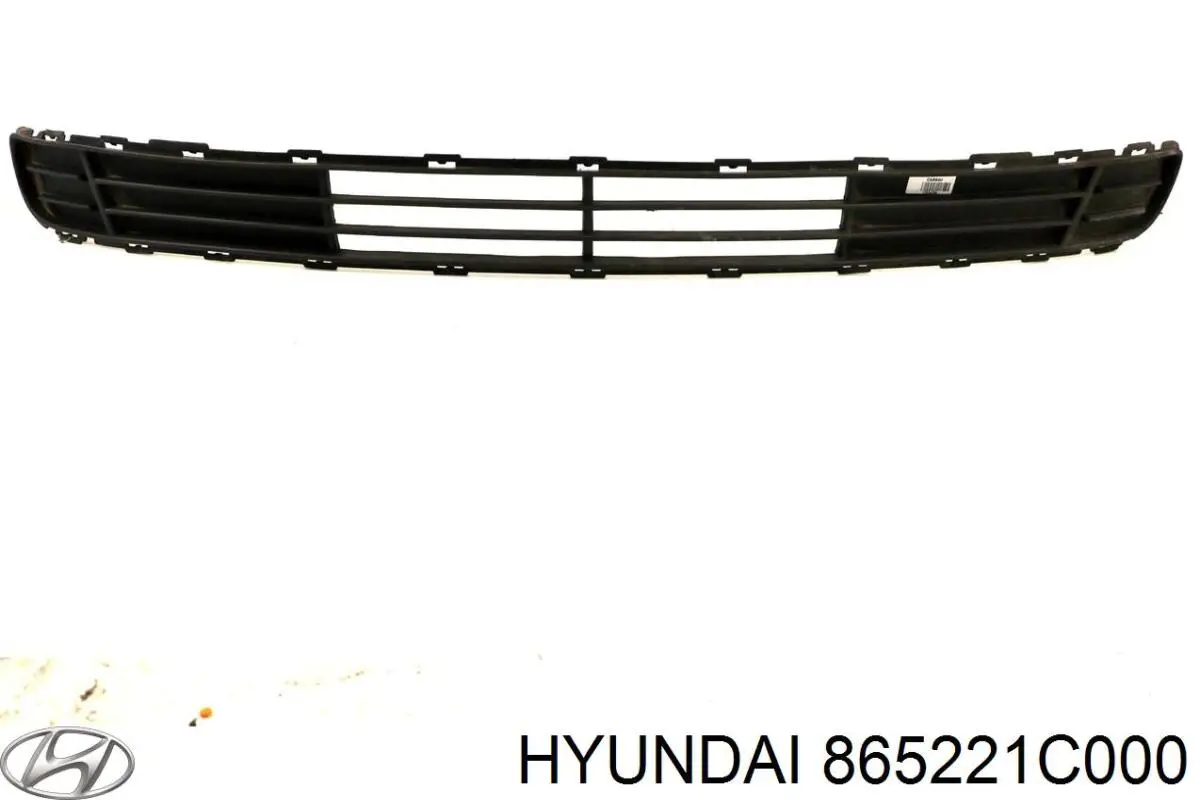 Решітка переднього бампера, центральна Hyundai/Kia 865221C000 ціна, від 5.07 USD