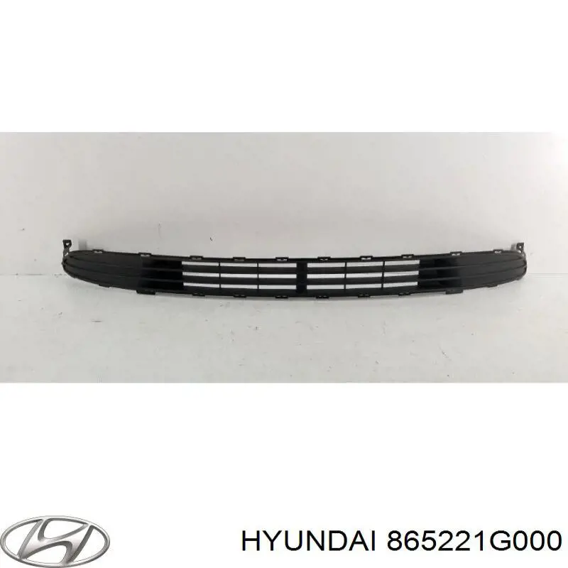 Решітка переднього бампера, центральна Hyundai/Kia 865221G000 ціна, від 34.48 USD