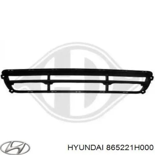 865221H000 Hyundai/Kia Решетка переднего бампера (Внутренняя)