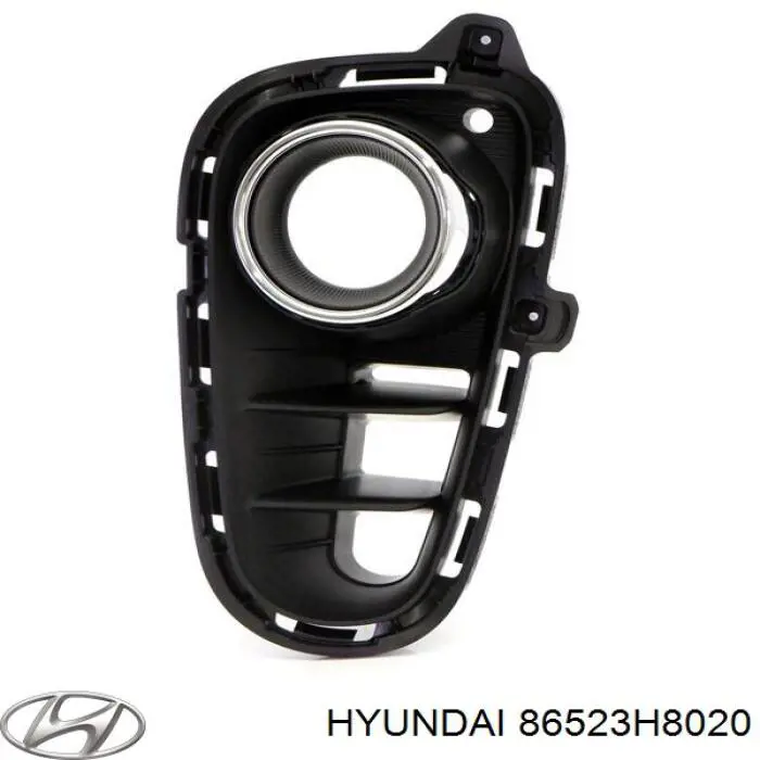 86523H8020 Hyundai/Kia Решітка протитуманних фар ліва
