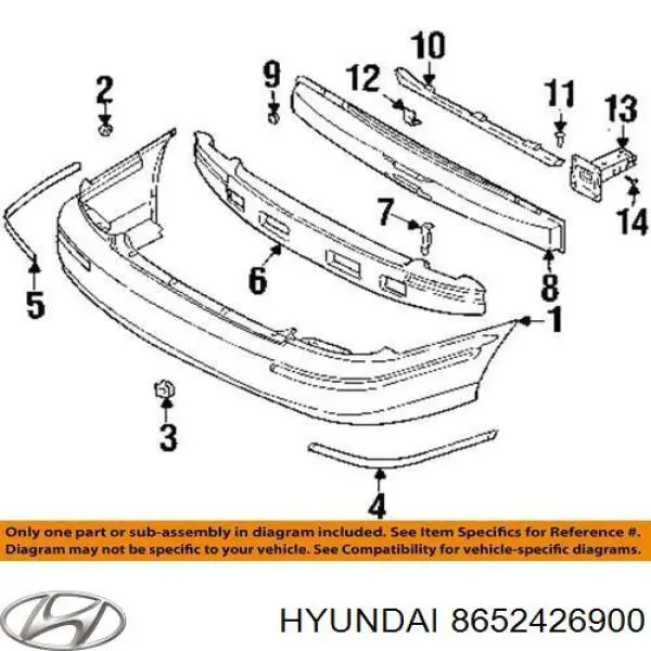 Купити 8652426900 Hyundai/Kia 