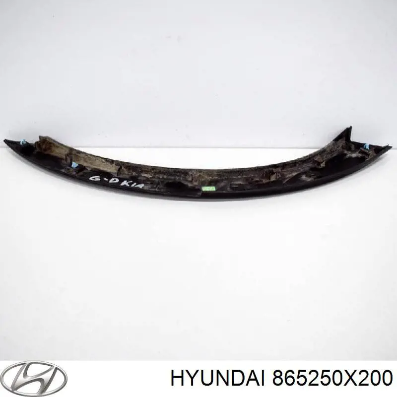 Спліттер переднього бампера Hyundai/Kia 865250X200 ціна, від 12.67 USD