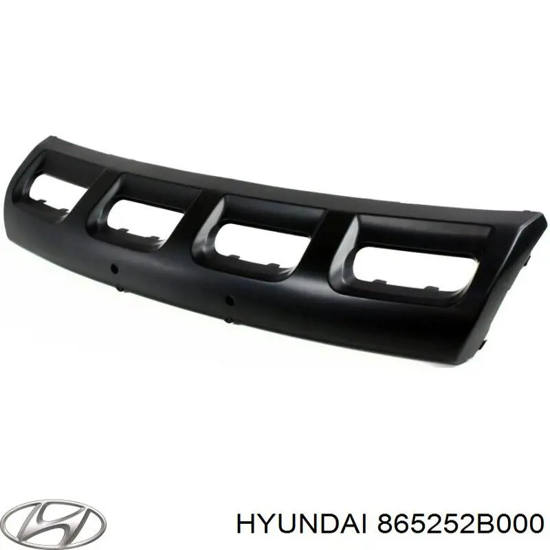 Решітка переднього бампера, нижня Hyundai/Kia 865252B000 ціна, від 35.39 USD