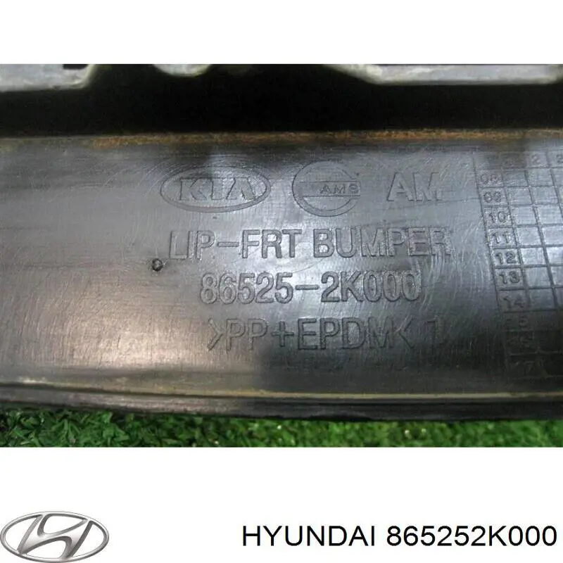 Купити 865252K000 Hyundai/Kia Губа переднього бампера
