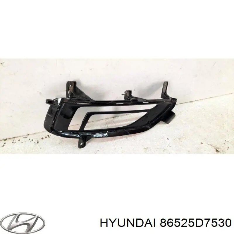 Заглушка під протитуманні фари, ліва Hyundai/Kia 86525D7530 ціна, від 53.57 USD