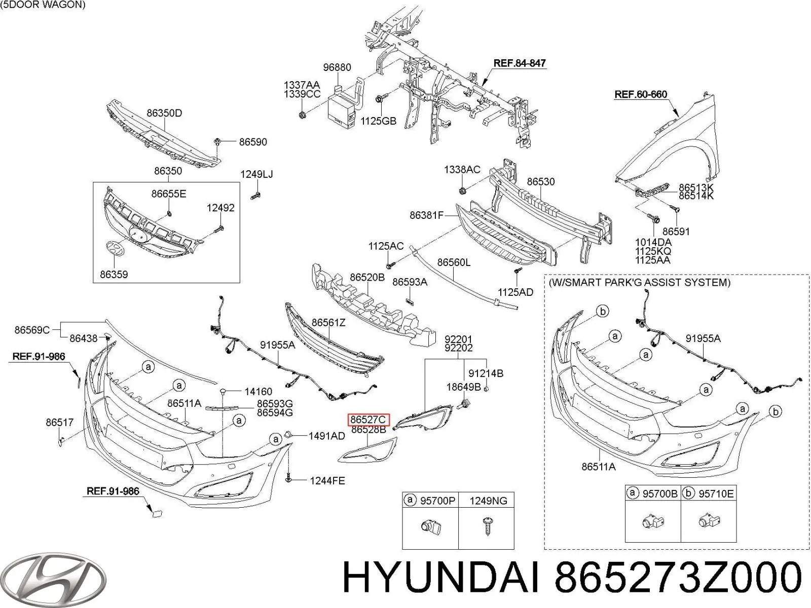  Hyundai/Kia 865273Z000 ціна, від 22.35 USD