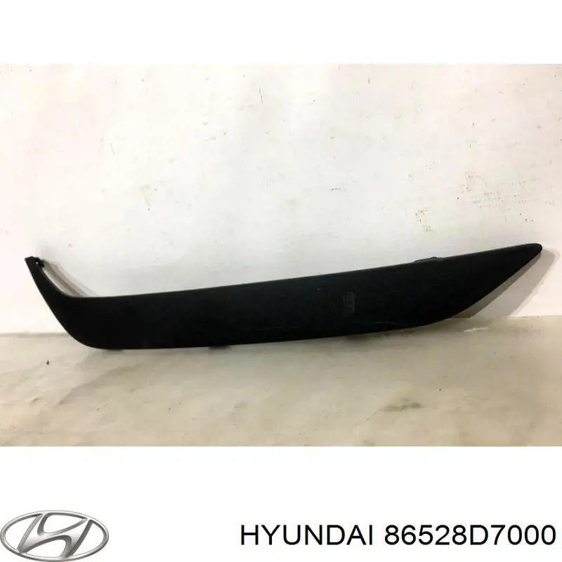 Купити 86528D7000 Hyundai/Kia Молдинг переднього бампера, правий