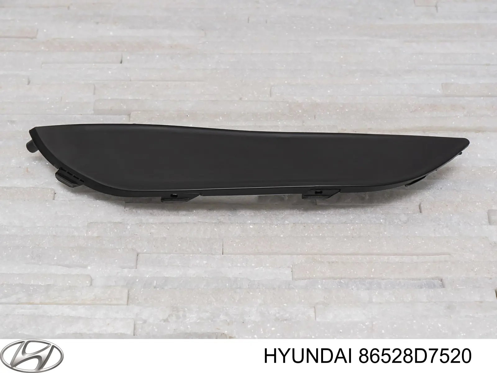 Обід (окантовка) фари противотуманної, правої Hyundai/Kia 86528D7520 ціна, від 37.92 USD