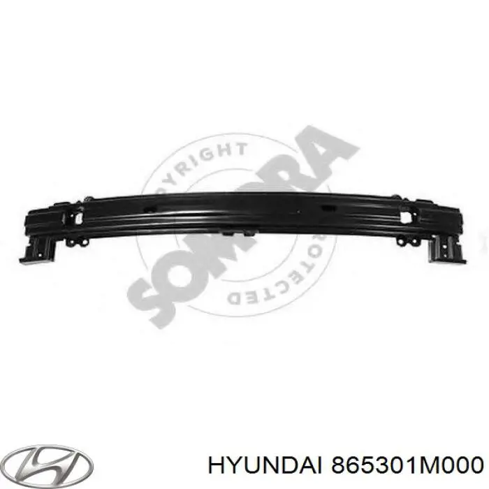 865301M020 Hyundai/Kia підсилювач бампера переднього