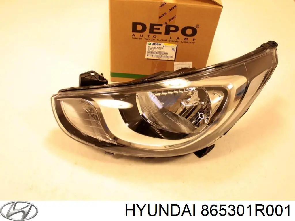 Підсилювач бампера переднього 865301R101 Hyundai/Kia