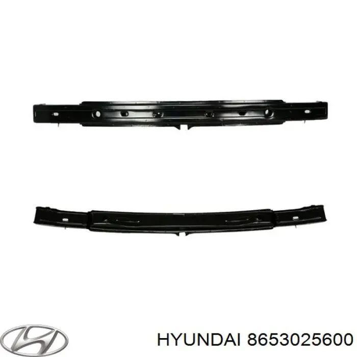 8653025600 Hyundai/Kia підсилювач бампера переднього