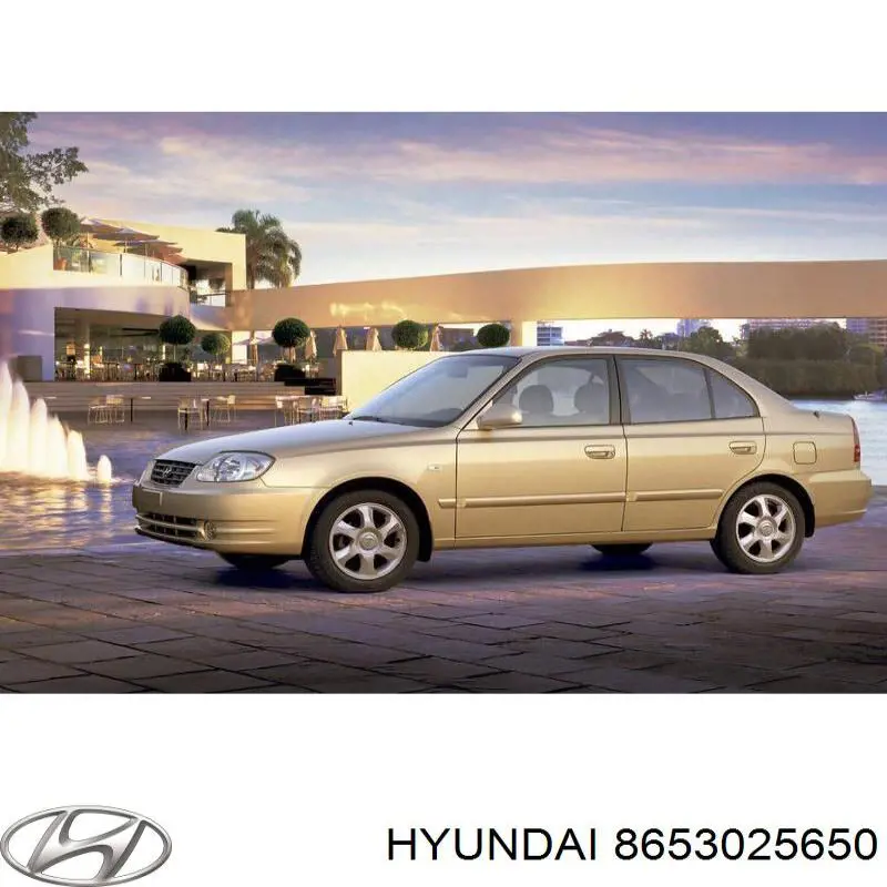 Підсилювач бампера переднього Hyundai Accent (LC) (Хендай Акцент)