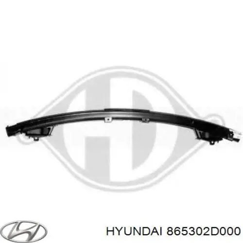 865302D000 Hyundai/Kia підсилювач бампера переднього