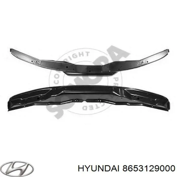 Купити Підсилювач бампера переднього Hyundai Lantra II 