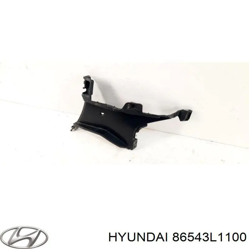 Дефлектор переднього бампера, лівий Hyundai/Kia 86543L1100 ціна, від 25.33 USD