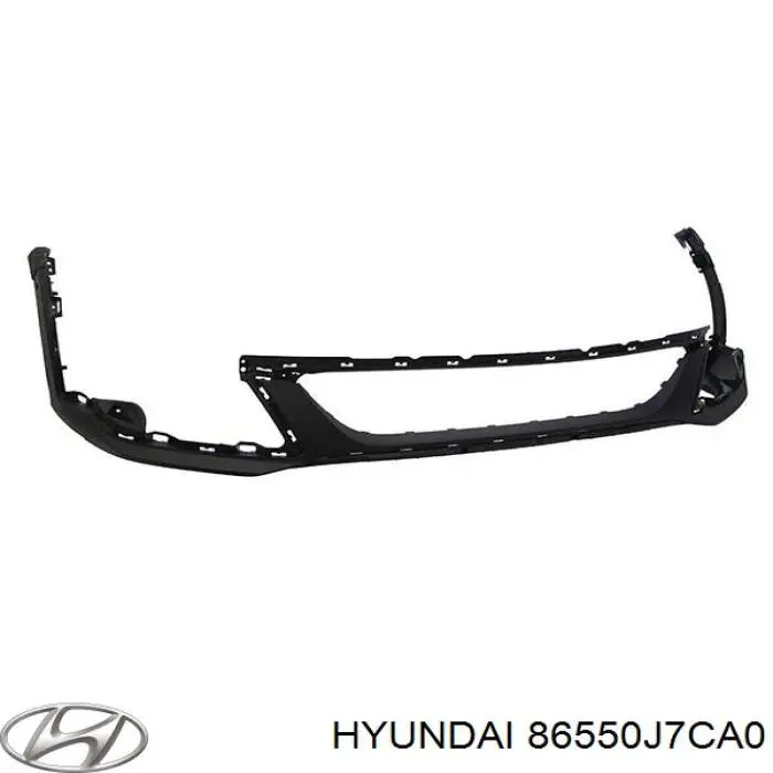 Бампер передній, нижня частина Hyundai/Kia 86550J7CA0 ціна, від 158.66 USD