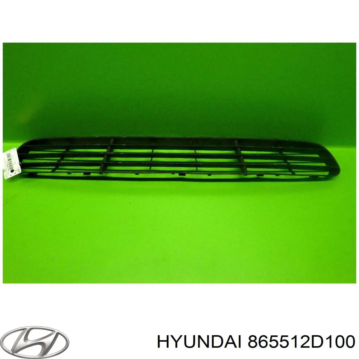 Решітка переднього бампера, центральна Hyundai Elantra (Хендай Елантра)