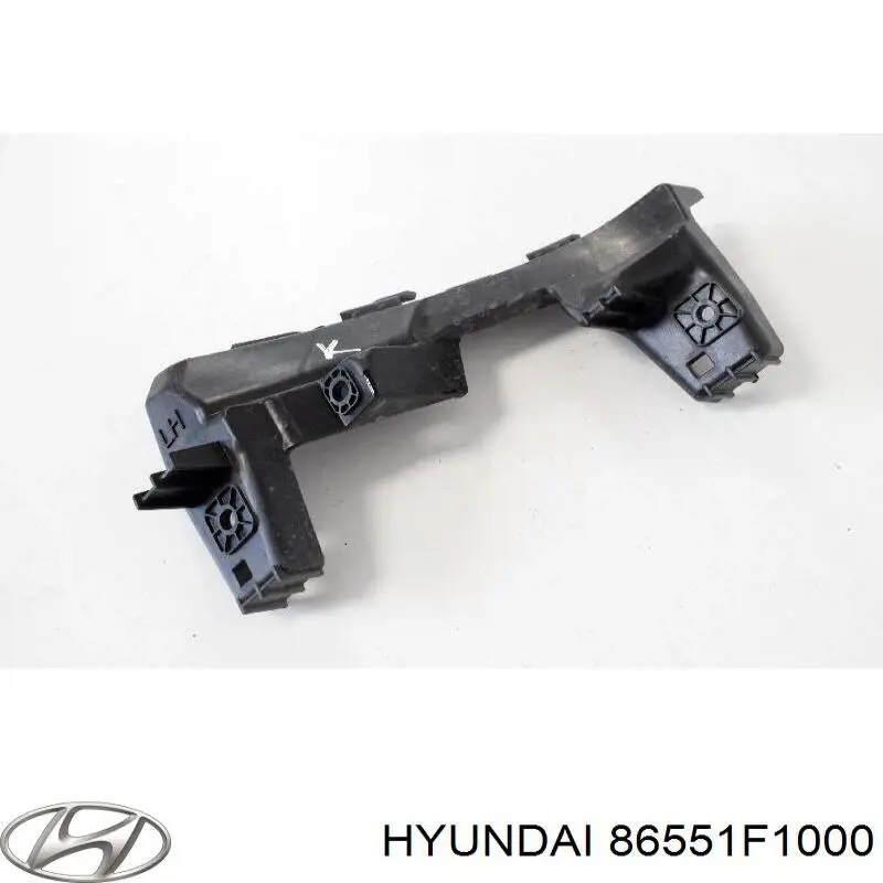 Купити 86551F1000 Hyundai/Kia Кронштейн бампера переднього, лівий