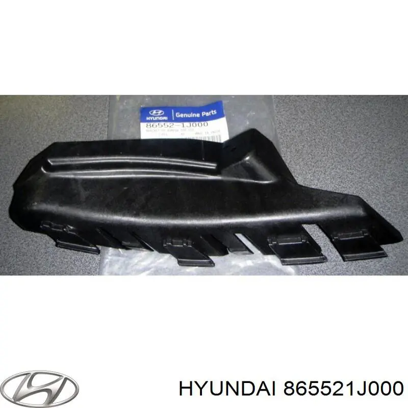 865521J000 Hyundai/Kia Кронштейн бампера переднього, правий
