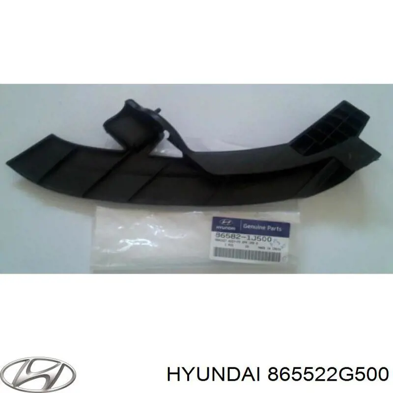 865522G500 Hyundai/Kia Кронштейн бампера переднього, правий