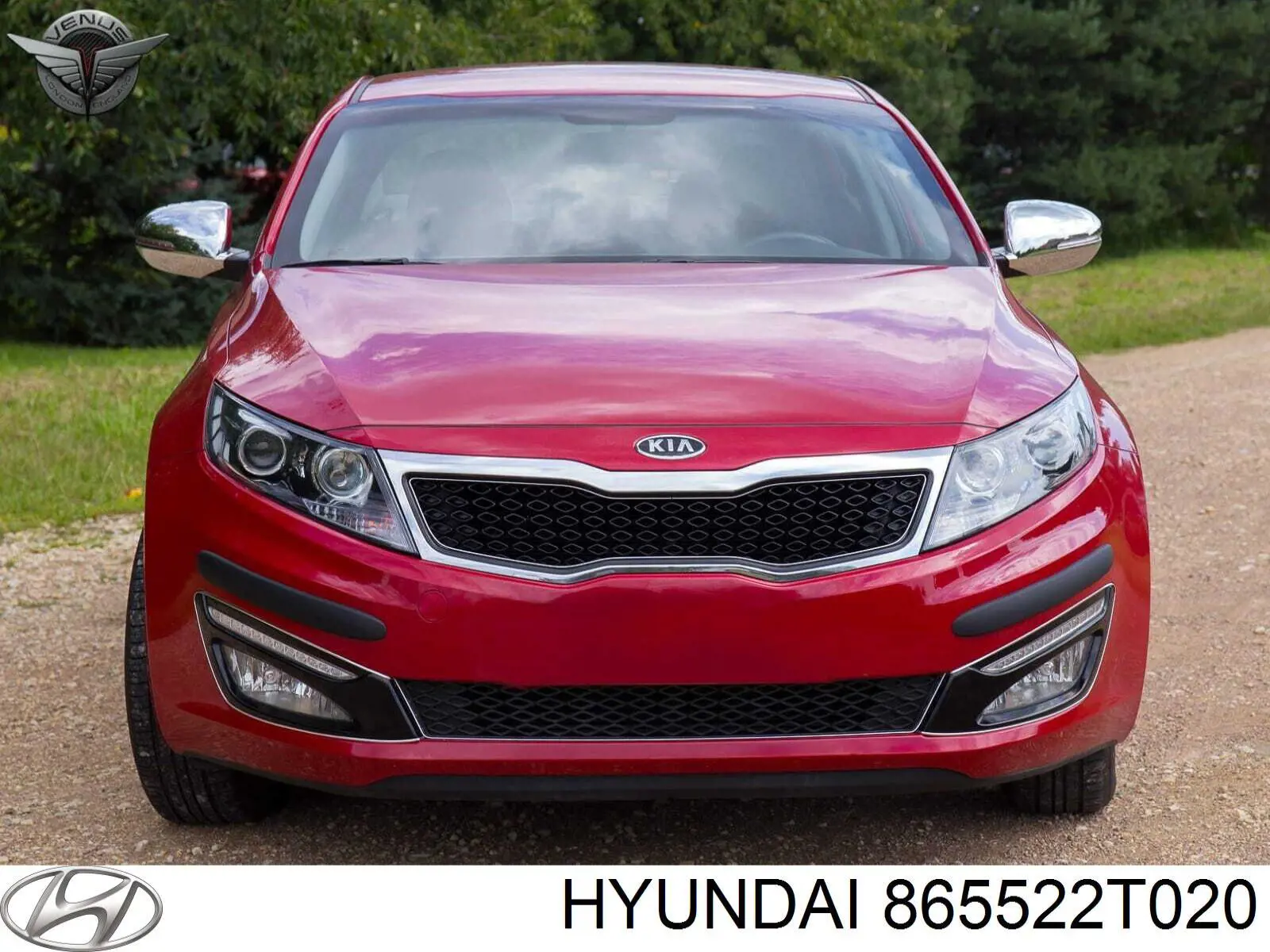 Заглушка протитуманки передньої правої Hyundai/Kia 865522T020 ціна, від 6.79 USD