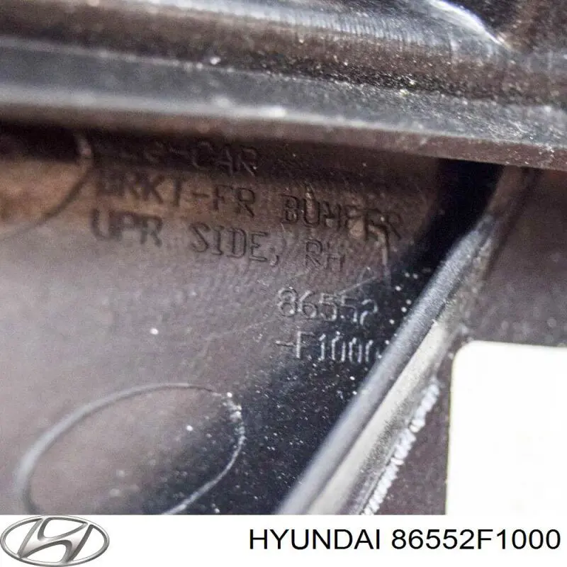 86552F1000 Hyundai/Kia Кронштейн бампера переднього, правий