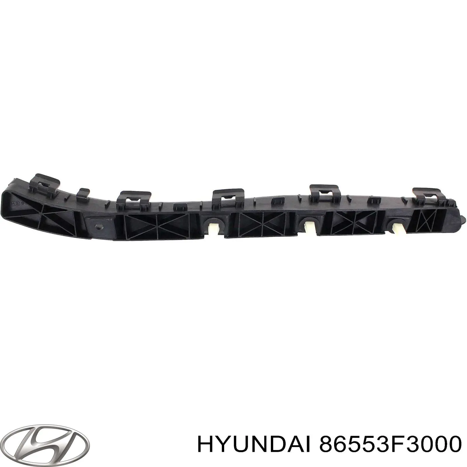 86553F3000 Hyundai/Kia Лівий кронштейн переднього бампера